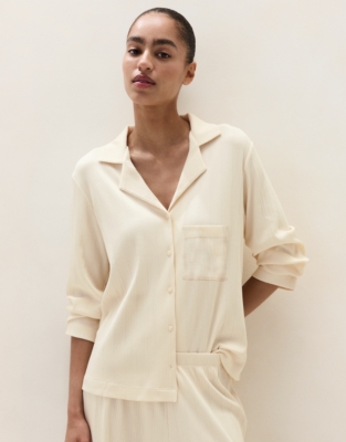 Cooling Jersey Classic Rib Pyjama Set