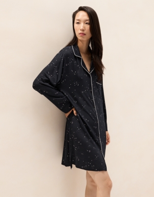 Cooling Jersey Starry Night Classic Nightshirt