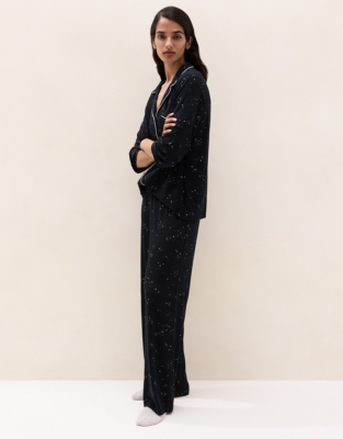 Cooling Jersey Starry Night Classic Pyjama Set