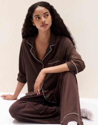 Cooling Modal Cotton Classic Jersey Pyjama Set