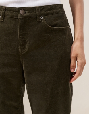 Cord Brompton Trousers - Fern