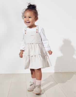 Cord Dress & Top Set (018mths) Baby Clothing The White Company UK