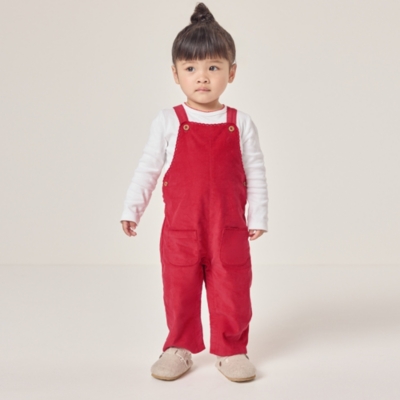 Cord Dungarees & Top Set (0–18mths)