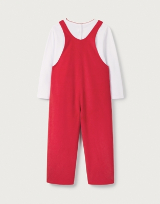 Cord Dungarees & Top Set (0–18mths)