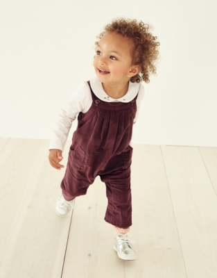 baby cord dungarees