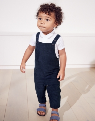 Baby cord hot sale dungarees