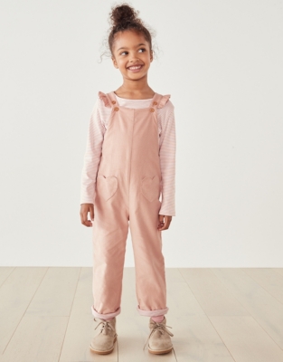 Baby pink outlet dungarees