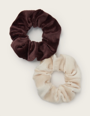 Cord Scrunchies – Set of 2 - Multi