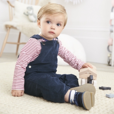 Corduroy Dungarees Navy Children & Baby The White Company US