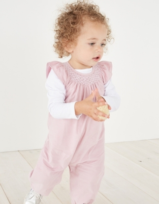 Image of Corduroy Romper & Top Set