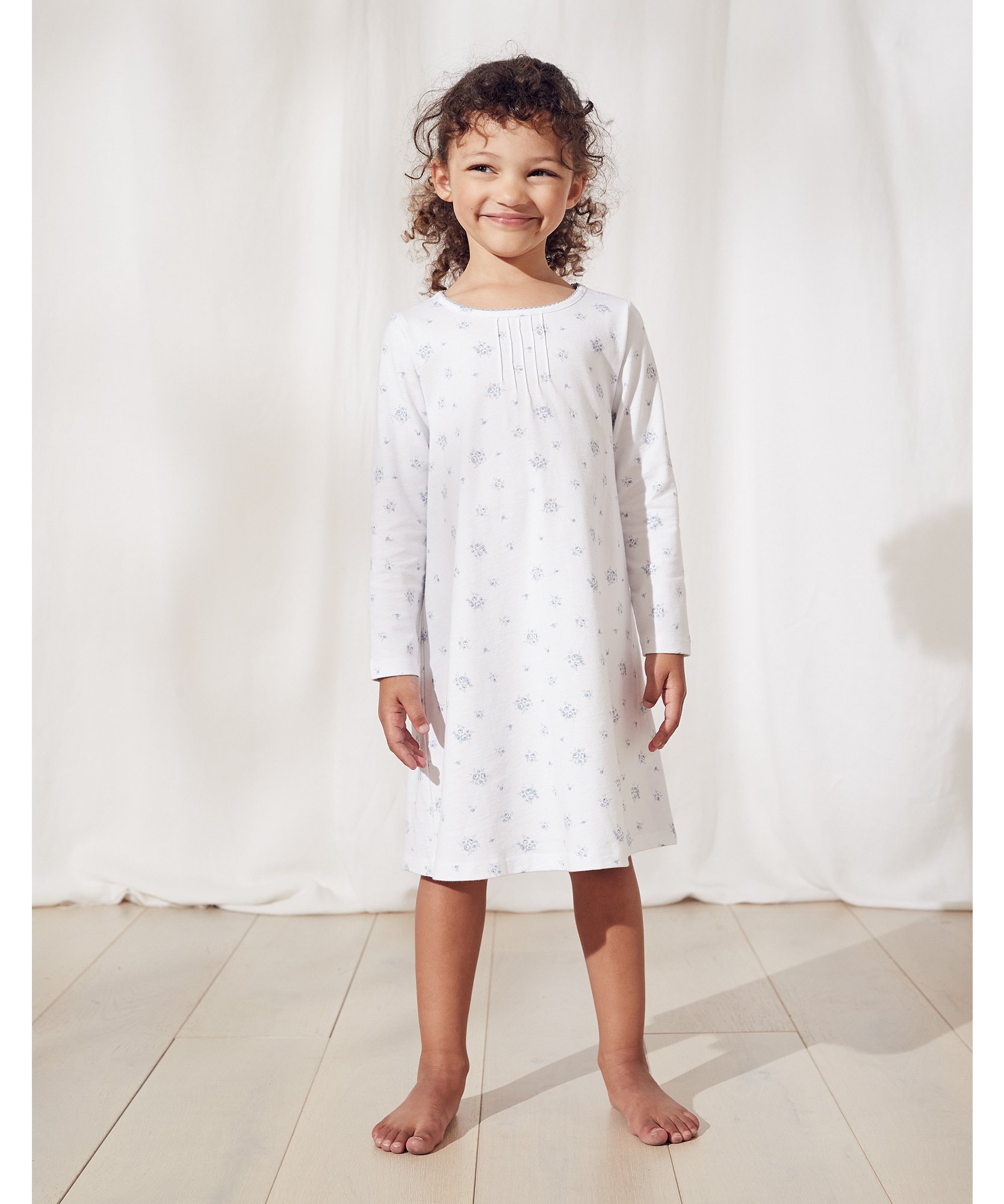 11-12Y The White Company Clothing Loungewear Nightdresses & Shirts Cosette Floral Nightie 1-12yrs / 