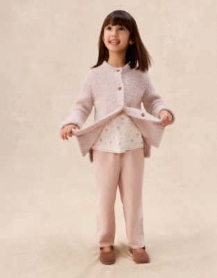 Cosy Bouclé Cardigan (0–4yrs)