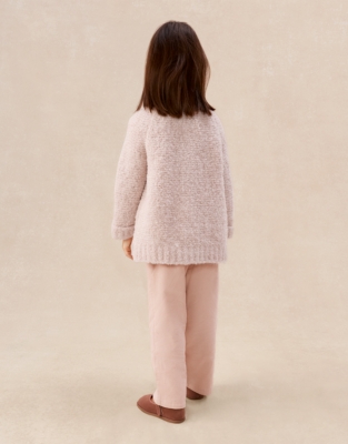 Cosy Bouclé Cardigan (0–4yrs)