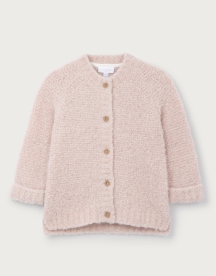 Cosy Bouclé Cardigan (0–4yrs)