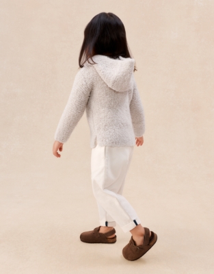 Cosy Bouclé Hooded Cardigan (0–4yrs)