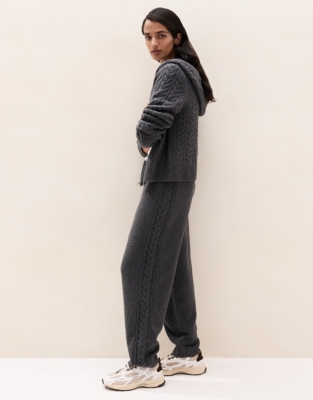 Cosy Cable-Detail Joggers
