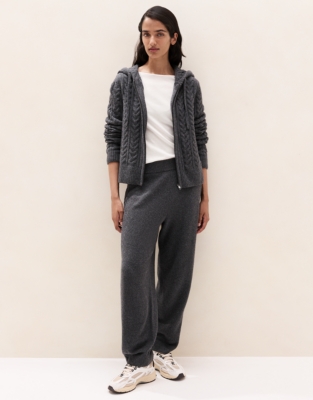 Cosy Cable-Detail Joggers