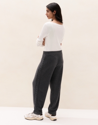 Cosy Cable-Detail Joggers