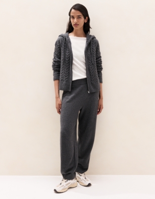 Cosy Cable Zip-Through Hoodie 