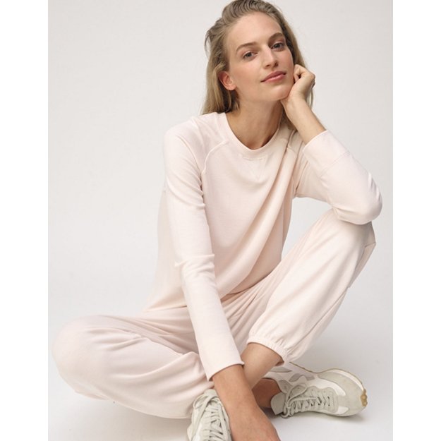 Cosy Jersey Lounge Pyjama Set | Loungewear | The White Company UK