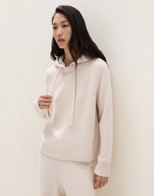 Cosy Longline Seam Detail Hoodie