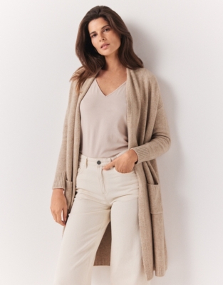 Long cosy cardigan sale