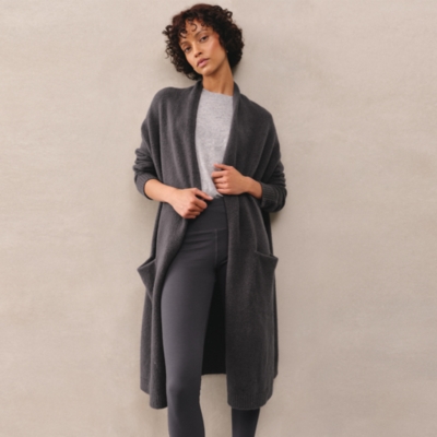 Cosy Rolled Edge Lounge Cardigan