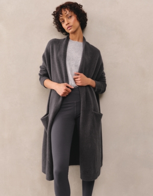 Cosy Rolled Edge Lounge Cardigan