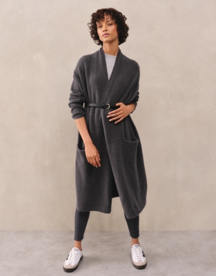 Cosy Rolled Edge Lounge Cardigan