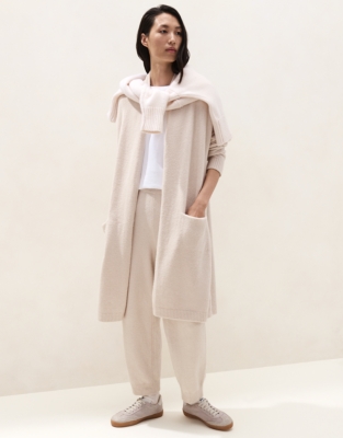 Cosy Rolled Edge Lounge Cardigan