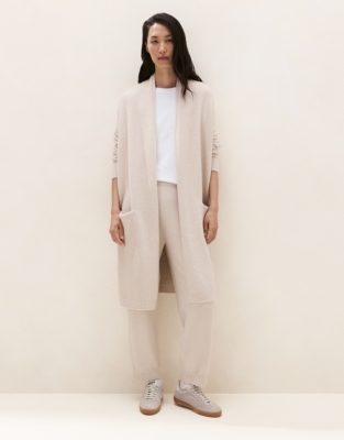 Cosy Rolled Edge Lounge Cardigan
