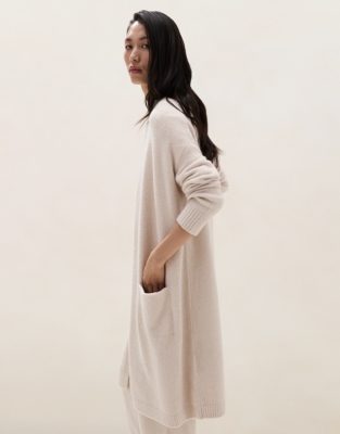 Cosy Rolled Edge Lounge Cardigan