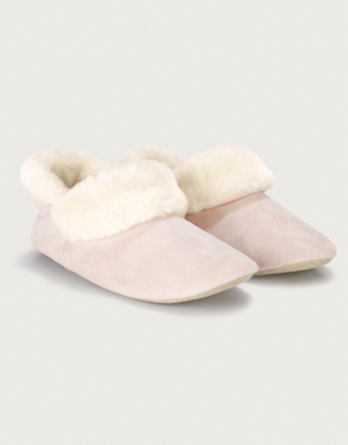 white company slipper boots