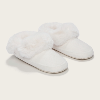 Cosy Stitch Detail Bootie Slippers