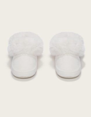 Cosy Stitch Detail Bootie Slippers