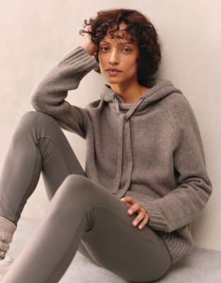 Cosy Stitch Detail Hoodie