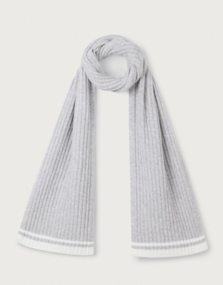 Cosy Tipped Stripe Scarf