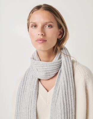 Cosy Tipped Stripe Scarf