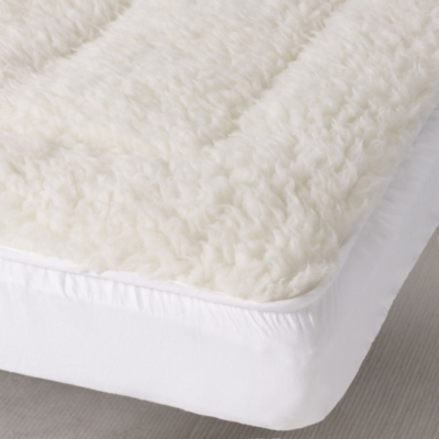 merino wool cot bed mattress topper