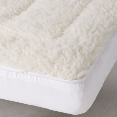 Merino wool cot store bed mattress topper