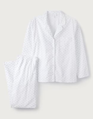 Cotton Avignon-Print Pajama Set | Sleepwear Sale | The White Company US