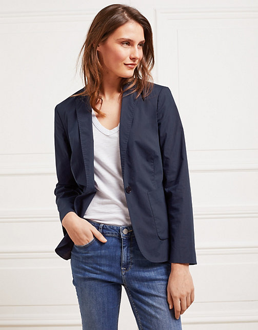 Cotton Blazer | All Clothing Sale | The White Company US