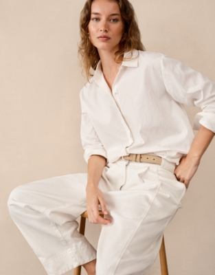 Cotton Boyfriend Shirt