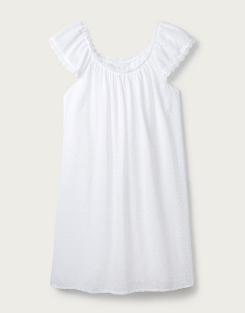 Cotton Broderie Nightgown | Nightgowns | The White Company US
