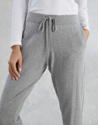 Cotton-Cashmere Side-Stripe Knitted Joggers | Clothing Sale | The White ...
