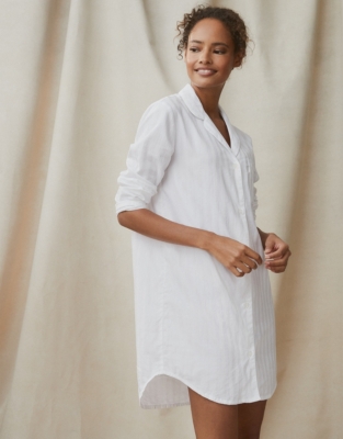 Cotton Classic Nightshirt | Nightgowns | The White Company US