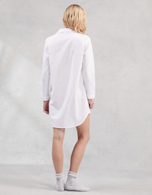 Cotton Classic Nightshirt | Nightwear | The White Company UK