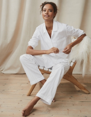 Women's White Pajama Sets