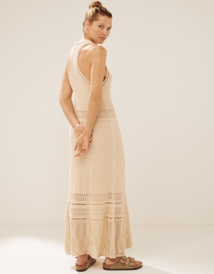 Cotton Crochet Dress