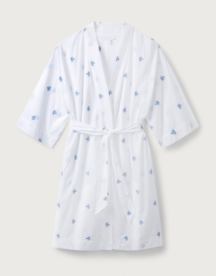 Cotton Embroidered Robe